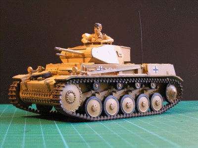 Tamiya Panzer II/F 1/35 DAK